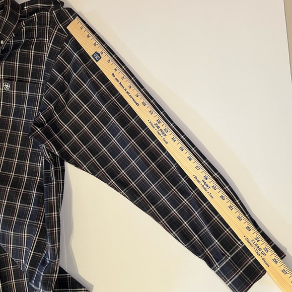 Ariat Pro Series Mylo Classic LS Button Down Shirt Men's size XL Western Work - Picture 10 of 12